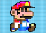 Pixel Art - Mário
